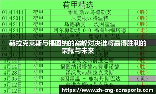 赫拉克莱斯与福图纳的巅峰对决谁将赢得胜利的荣耀与未来